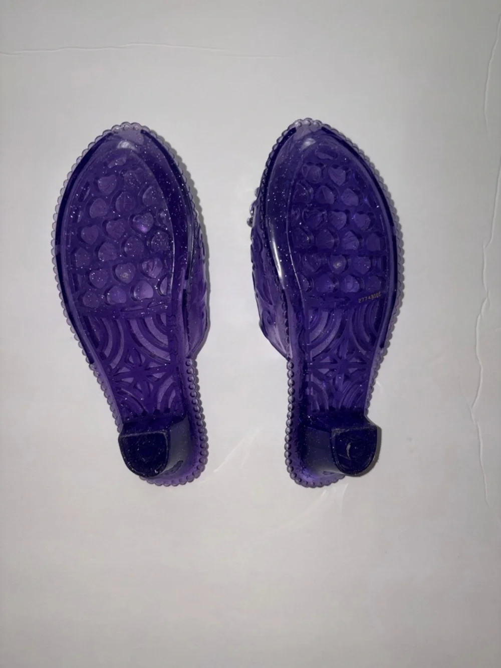 Disney Purple Princess Jelly‎ Dress Sandals